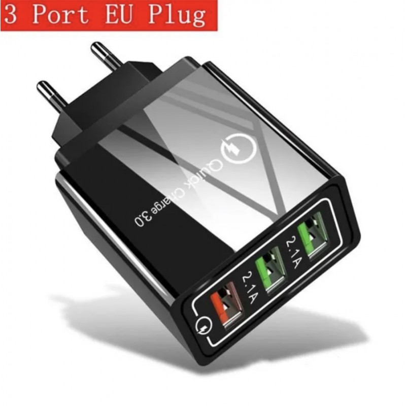 Chargeur Rapide 3 ports