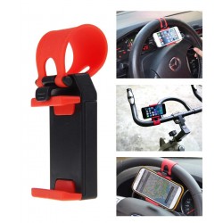 Support voiture fixation volant pour Smartphone