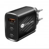 Chargeur dual type-c + QC 3.0 20w